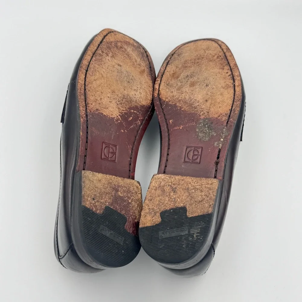 Cole Haan Black Tassel Loafers 11 NO BOX